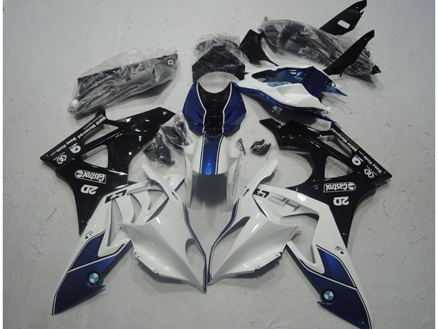 BMW S1000RR 2009-2014 - Blanco Azul BMW S1000RR 2009-2014 - Blanco Azul
