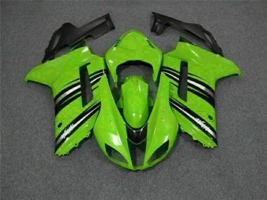 Kawasaki ZX6R 2007-2008 - Verde Negro