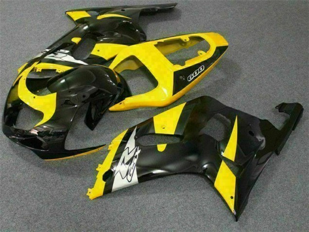 Suzuki GSXR 600 / 750 K1 K2 K3 2001-2003 - Amarillo Negro Suzuki GSXR 600 / 750 K1 K2 K3 2001-2003 - Amarillo Negro