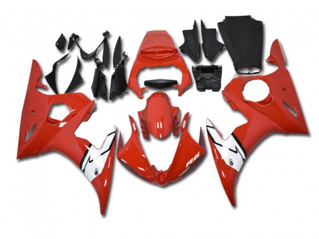 Yamaha R6 2003-2005 - Rojo Blanco