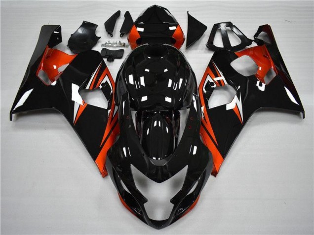 Suzuki GSXR 600 / 750 K4 2004-2005 - Naranja Negro Suzuki GSXR 600 / 750 K4 2004-2005 - Naranja Negro
