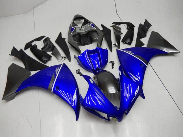 Yamaha R1 2012-2014 - Azul Negro Yamaha R1 2012-2014 - Azul Negro