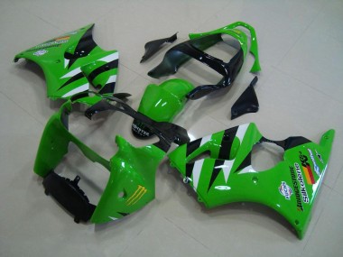 Kawasaki ZX6R 2000-2002 - Verde Negro