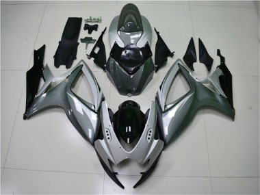 Suzuki GSXR 600 / 750 K6 2006-2007 - Plata Gris