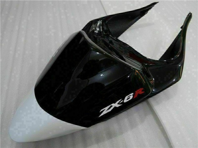 Kawasaki ZX6R 2009-2012 - Negro Blanco 3M Touch4 Kawasaki ZX6R 2009-2012 - Negro Blanco 3M Touch4