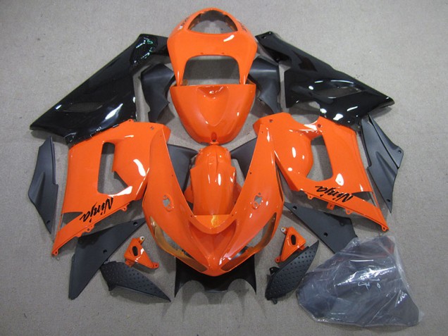 Kawasaki ZX6R 2005-2006 - Naranja Negro Ninja Kawasaki ZX6R 2005-2006 - Naranja Negro Ninja