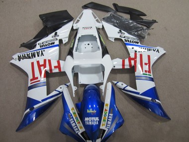 Yamaha R1 2004-2006 - Azul Blanco Motul Fiat