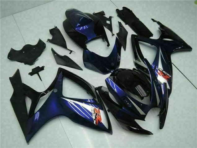 Suzuki GSXR 600 / 750 K6 2006-2007 - Azul Negro Suzuki GSXR 600 / 750 K6 2006-2007 - Azul Negro
