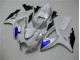 Suzuki GSXR 600 / 750 K6 2006-2007 - Blanco Azul