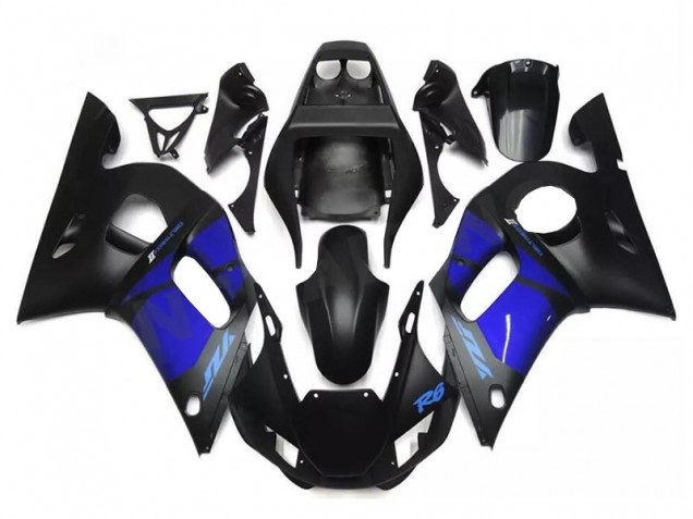 Yamaha R6 1998-2002 - Azul Negro Yamaha R6 1998-2002 - Azul Negro