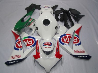 Honda CBR 1000 RR 2008-2011 - Blanco Rojo PATA