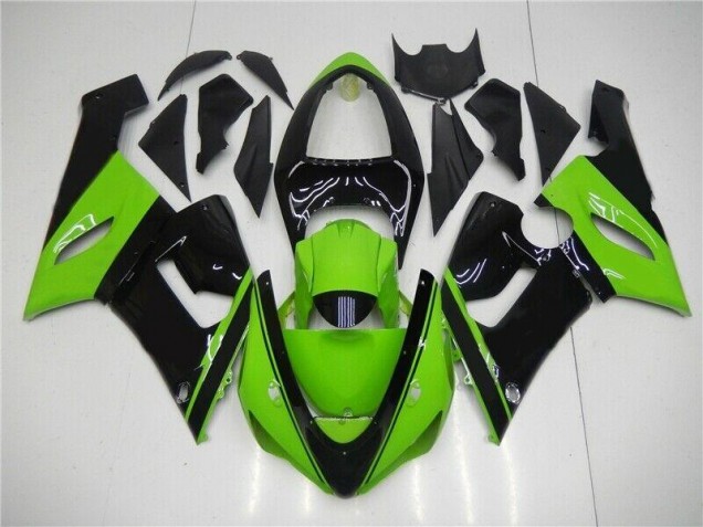 Kawasaki ZX6R 2005-2006 - Verde Negro Kawasaki ZX6R 2005-2006 - Verde Negro