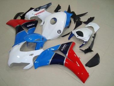 Honda CBR 1000 RR 2008-2011 - Blanco Azul Rojo