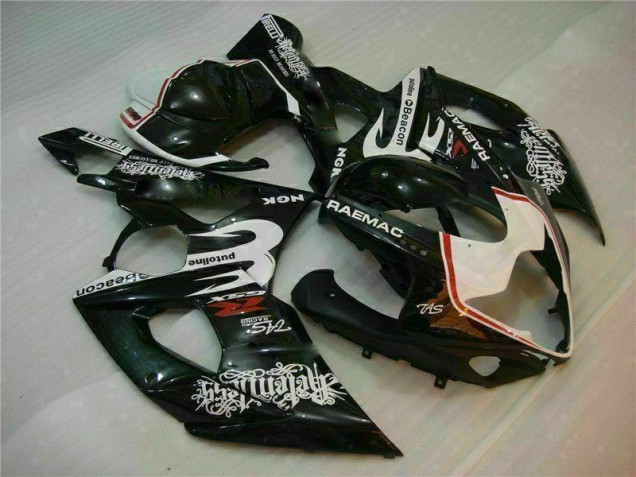 Suzuki GSXR 1000 K5 2005-2006 - Blanco Negro Suzuki GSXR 1000 K5 2005-2006 - Blanco Negro