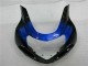 Suzuki GSXR 600 / 750 K1 K2 K3 2001-2003 - Azul Negro Suzuki GSXR 600 / 750 K1 K2 K3 2001-2003 - Azul Negro