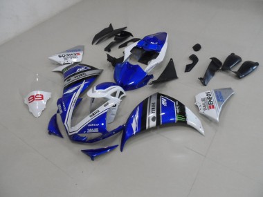 Yamaha R1 2009-2011 - Azul Blanco