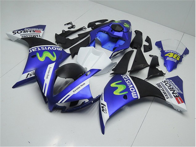 Yamaha R1 2012-2014 - Azul Blanco Negro Yamaha R1 2012-2014 - Azul Blanco Negro