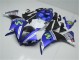 Yamaha R1 2012-2014 - Azul Blanco Negro Yamaha R1 2012-2014 - Azul Blanco Negro