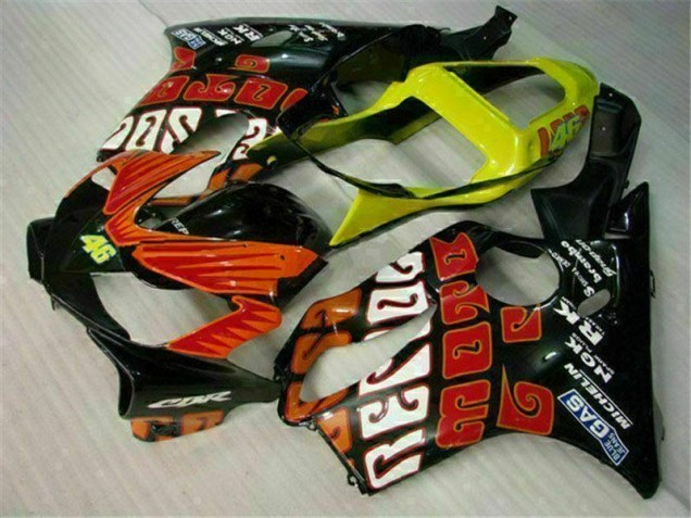 Honda CBR 600 F4i 2001-2003 - Naranja Negro Honda CBR 600 F4i 2001-2003 - Naranja Negro
