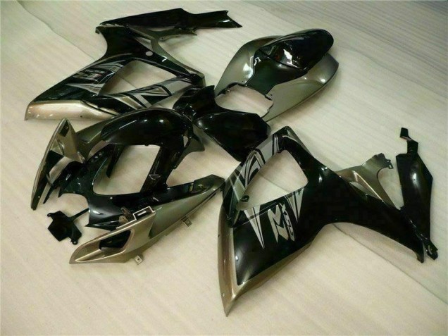 Suzuki GSXR 600 / 750 K6 2006-2007 - Negro Gris