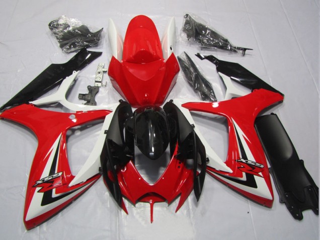Suzuki GSXR 600 K6 2006-2007 - Negro Rojo Suzuki GSXR 600 K6 2006-2007 - Negro Rojo