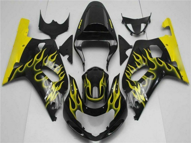 Suzuki GSXR 600 / 750 K1 K2 K3 2001-2003 - Negro Suzuki GSXR 600 / 750 K1 K2 K3 2001-2003 - Negro