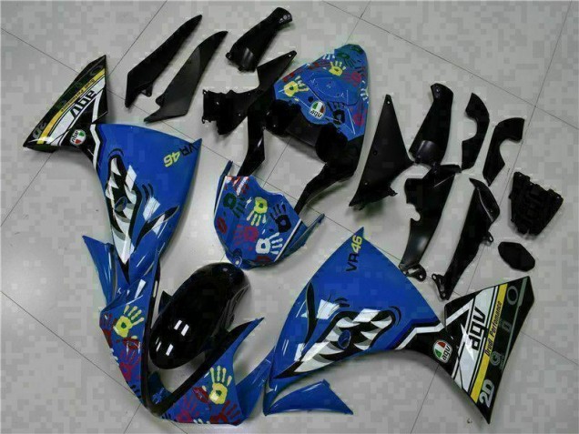 Yamaha R1 2009-2011 - Azul Yamaha R1 2009-2011 - Azul