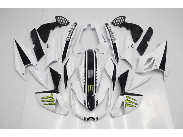 Kawasaki Z1000 2007-2009 - Blanco Kawasaki Z1000 2007-2009 - Blanco