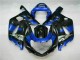 Suzuki GSXR 600 / 750 K1 K2 K3 2001-2003 - Azul Negro Suzuki GSXR 600 / 750 K1 K2 K3 2001-2003 - Azul Negro