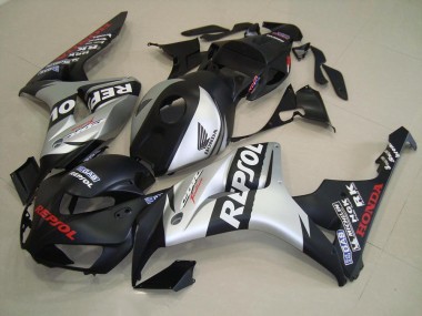 Honda CBR 1000 RR 2006-2007 - Negro Mate Plata Repsol