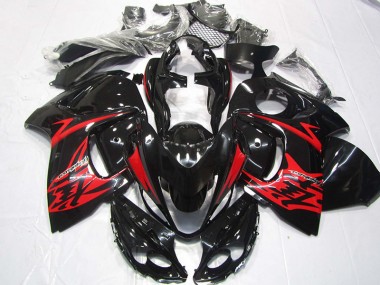 Suzuki GSXR 1300 Hayabusa 2008-2019 - Negro Rojo