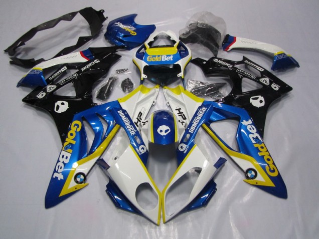 BMW S1000RR 2009-2014 - Azul Blanco GoldBet BMW S1000RR 2009-2014 - Azul Blanco GoldBet