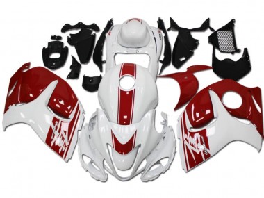 Suzuki GSXR 1300 Hayabusa 2008-2019 - Blanco Rojo