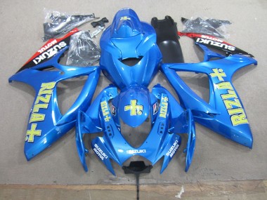 Suzuki GSXR 750 K6 2006-2007 - Azul Amarillo Rizla