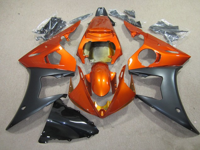 Yamaha R6 2003-2005 - Naranja Negro