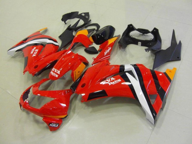 Kawasaki ZX 250R 2008-2012 - Rojo Negro Kawasaki ZX 250R 2008-2012 - Rojo Negro