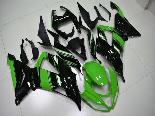 Kawasaki ZX6R 2013-2018 - Verde Negro Kawasaki ZX6R 2013-2018 - Verde Negro