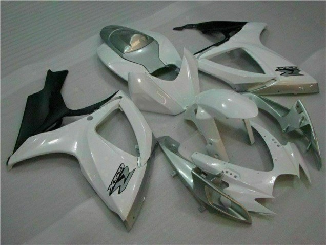 Suzuki GSXR 600 / 750 K6 2006-2007 - Blanco Plata Suzuki GSXR 600 / 750 K6 2006-2007 - Blanco Plata
