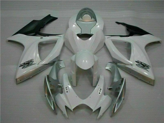 Suzuki GSXR 600 / 750 K6 2006-2007 - Blanco Plata Suzuki GSXR 600 / 750 K6 2006-2007 - Blanco Plata