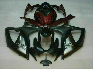 Suzuki GSXR 600 / 750 K6 2006-2007 - Negro Rojo