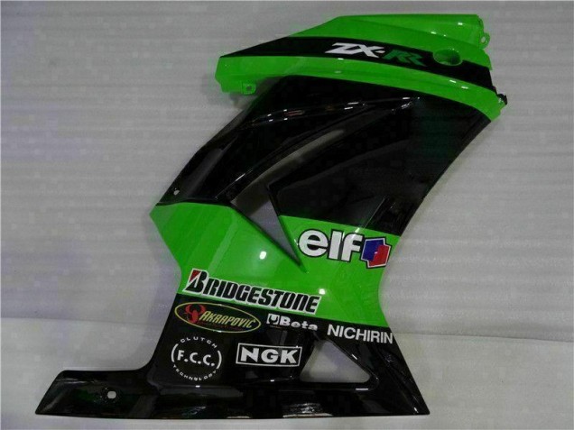 Kawasaki EX250 2008-2012 - Negro Verde Kawasaki EX250 2008-2012 - Negro Verde