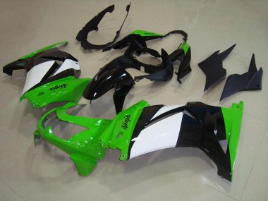 Kawasaki ZX 250R 2008-2012 - Verde Blanco Negro