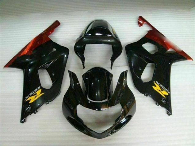 Suzuki GSXR 600 / 750 K1 K2 K3 2001-2003 - Negro Suzuki GSXR 600 / 750 K1 K2 K3 2001-2003 - Negro